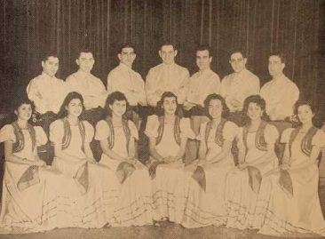 Folk Dance group of the Boston Chapter – 1945