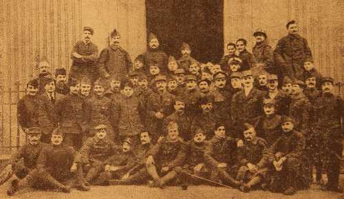 Young Armenian volunteers in the French army – 1914