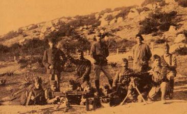 Armenian Legionnaires, machine gun group