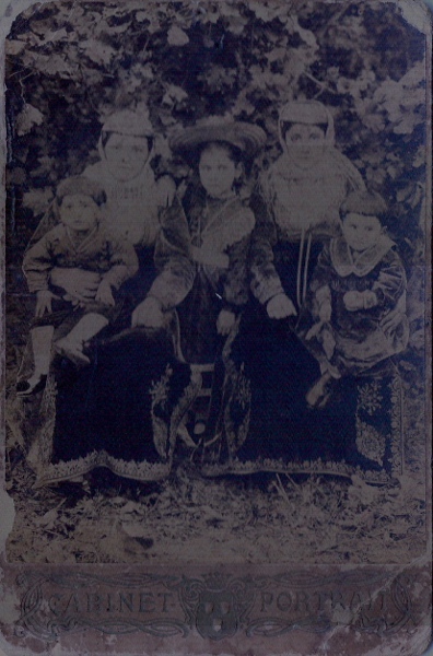 Armenian family from Artvin