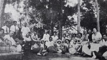Leaders of the Dikran Yergat cultural association near Al Nubaria, Egypt 1934