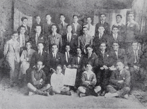 Armenian students of Alexandria, Egypt 1923