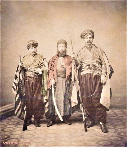 Zeytun 1862 Armenian Uprising leaders in Constantinople