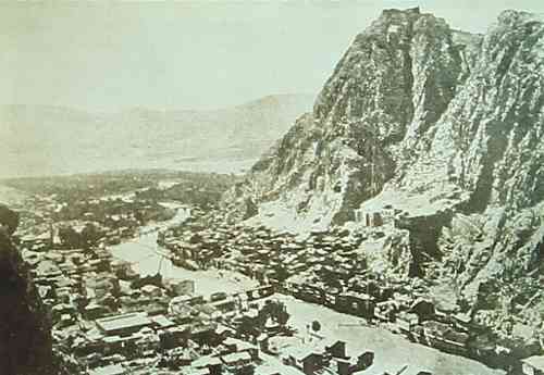 Amasia and Yeshilirmak River