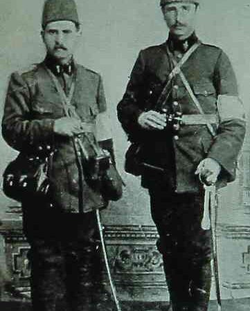 Armenian officers of the ottoman army in Kharpert