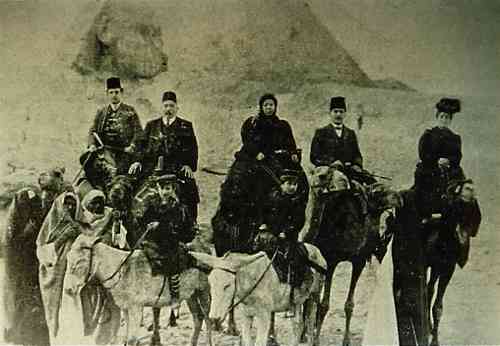 Armenians travelling to Jerusalem