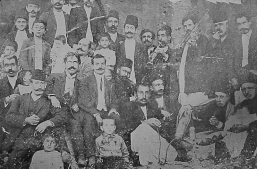 Armenians in Everek, 1912