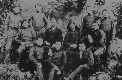 Komitas Vartabed and his seminary comrades, September 30, 1904