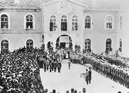 Ottoman ceremony in Mezire