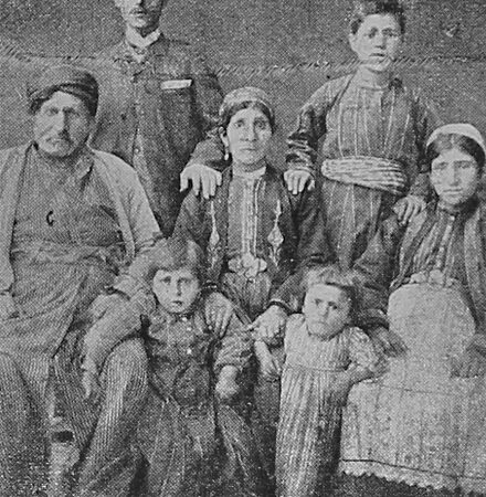 Traditional Armenian Family from Kharpert