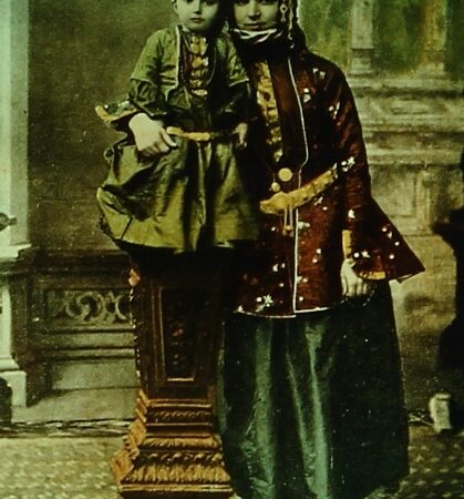Nakhichevan Armenian mother (colorized version)