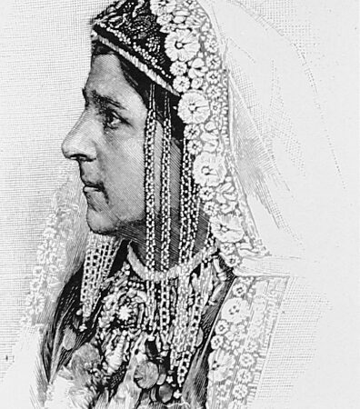 Armenian woman from Akhaltsikh, 1892