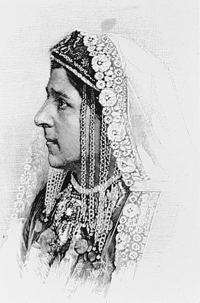 Armenian woman from Akhaltsikh, 1892