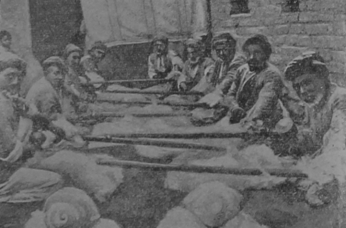 Working of the cotton