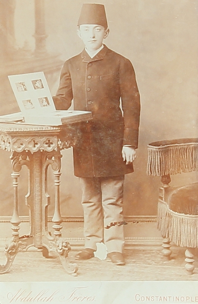 Armenian man photographed in 1885