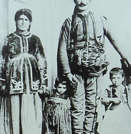 Daniel Varoujan with his parents – Constantinople 1890