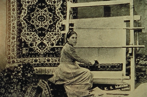 Carpet factory in Kharpert