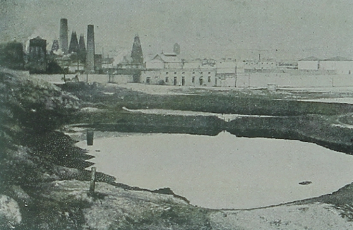 Oil wells of Baku