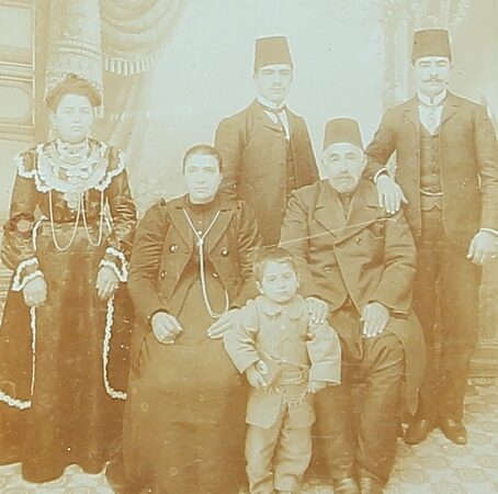 Ovsep Baghtchedjian and his family – Konya 1912