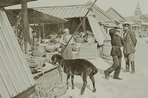 Bazaar of Erevan in 1898