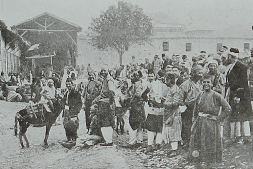 Wheat market in Marash