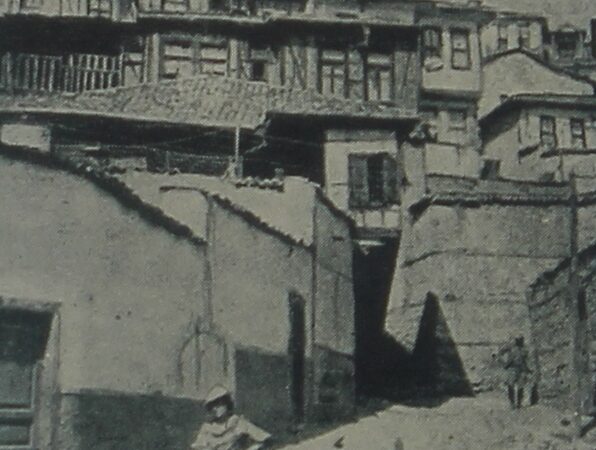An old street in Ankara, 1937