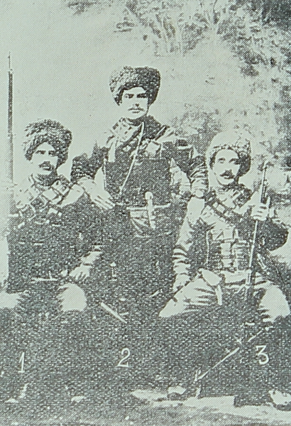 Aristakes, Mihran and Harutyun Tekeyan from Kesaria
