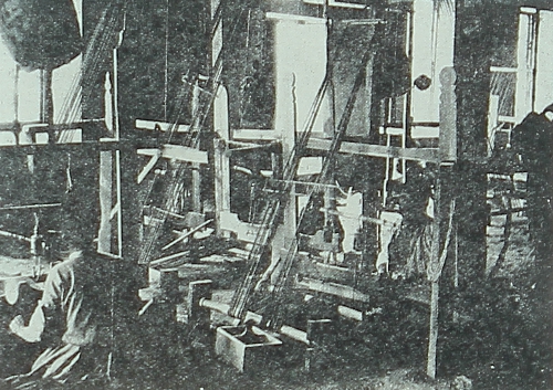 Mr Martin’s manufacture of weaving