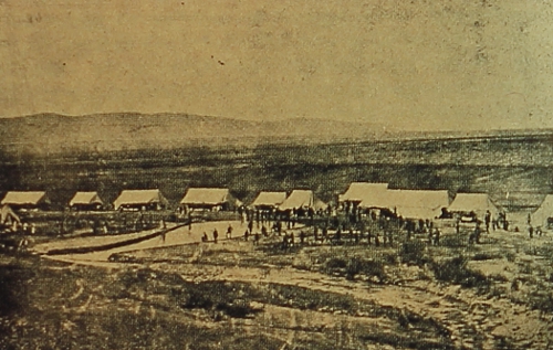 Sanassarian students vacationing at Serdatzor in Garin province