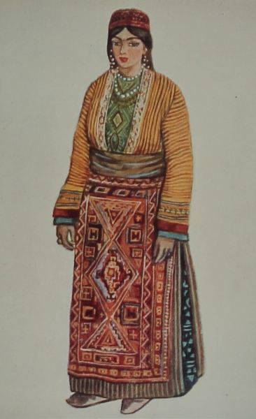 Armenian costume of Mush
