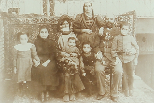 Armenian family of Gandzak in 1895