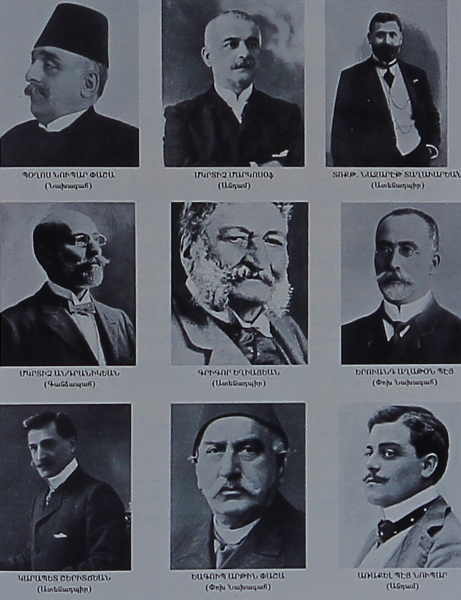 Founding members of AGBU – 1906