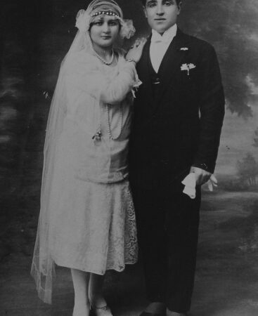 Wedding of Hripsime Kenseyan and Kevork Donabedian – 1927