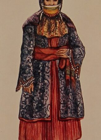 Armenian costume of Agulis