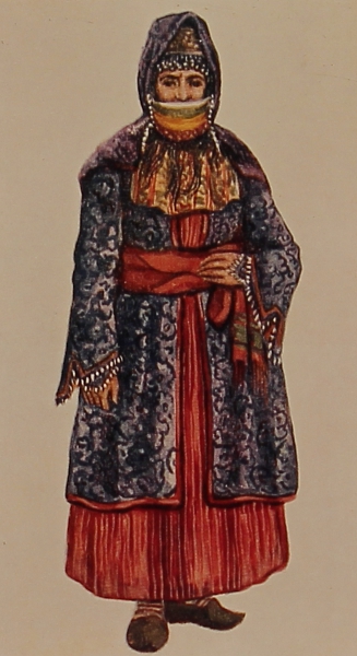 Armenian costume of Agulis
