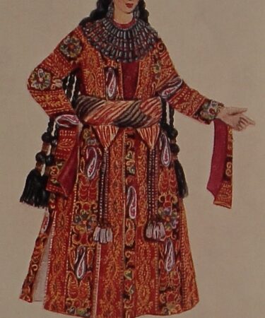Armenian costume of Chatakh