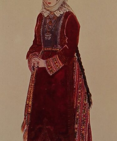 Armenian costume of Partsr Hayk