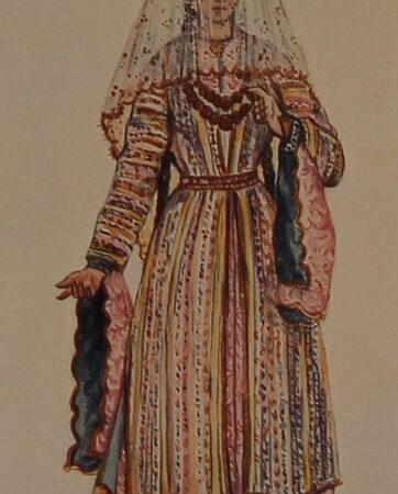 Armenian costume of Partsr Hayk