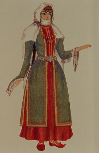 Armenian costume of Zangezur