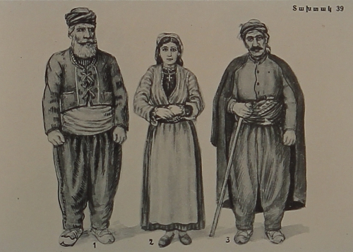 Armenian costumes of Garin and Mush