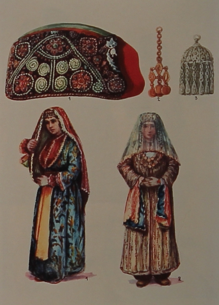 Armenian costumes of Tabriz and Partsr Hayk