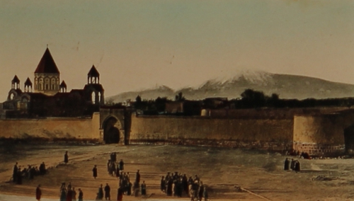 Etchmiadzin and Ararat Mountain
