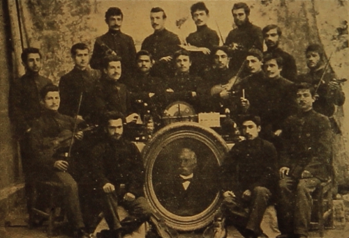 Sanassarian school in Garin – 1905
