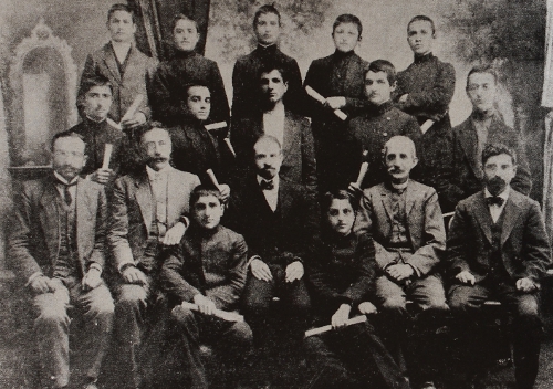 Armenian graduates of the Lusavorchian high school
