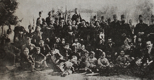 Armenian vacationers in Tots near Trapizon