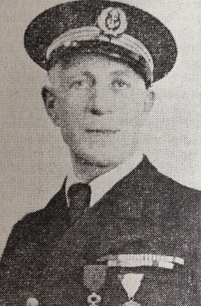 Diran Tekeyan, an officer on the cruiser Guichen