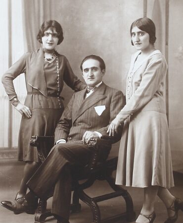 Makrouhi, Hayk and Ramela Kebabdjian – 1929 Courbevoie