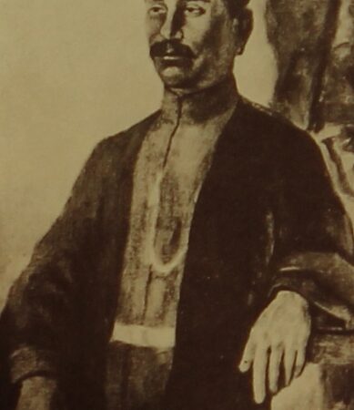 Portrait of the Armenian gusan Sheram