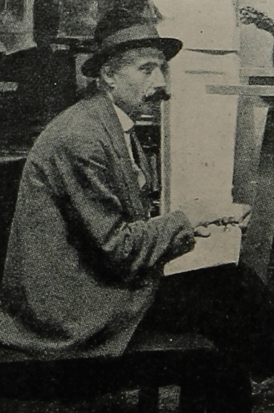 The painter Andreas Ter-Maroukian
