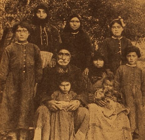Armenian family from Dzovk